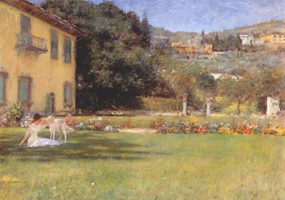Buenos amigos de William Merritt Chase